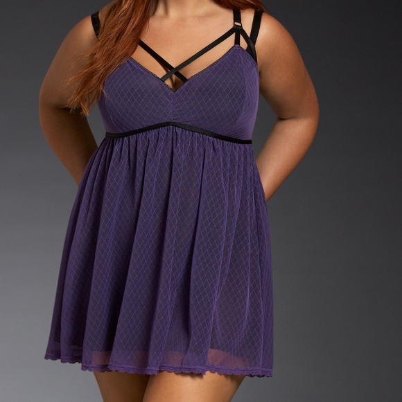 torrid Other - NWT Torrid strappy mesh babydoll - 1X